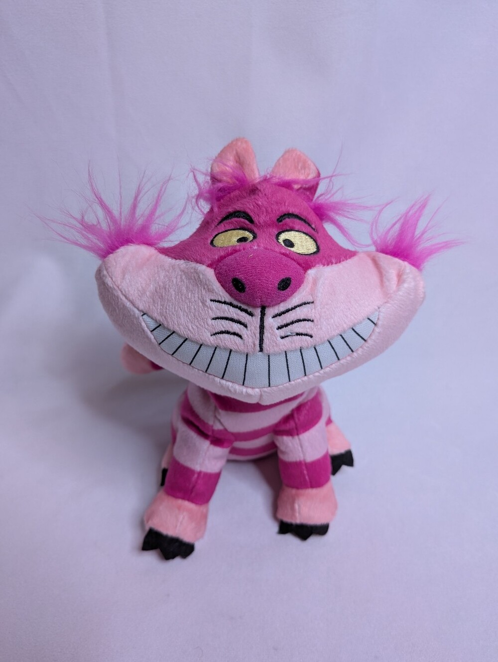 Disney Just Play Cheshire Cat Alice And Wonderland 7" Plus Soft Stuffed Animal